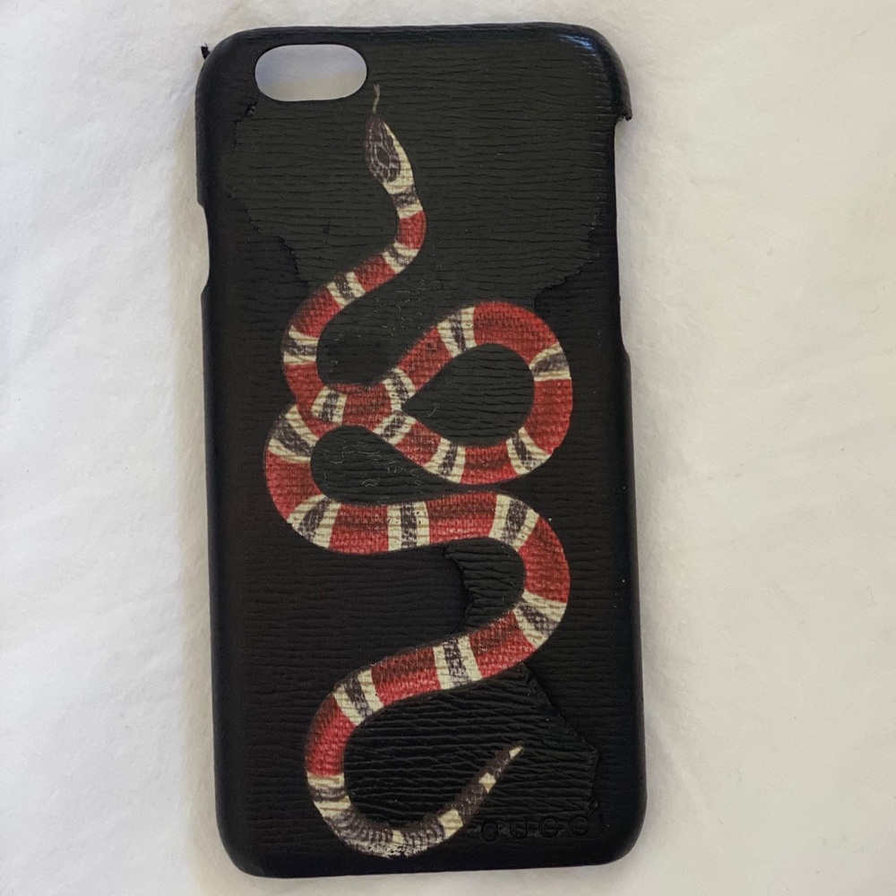 Gucci Solid Snake Iphone 6 Case With Box - image 3